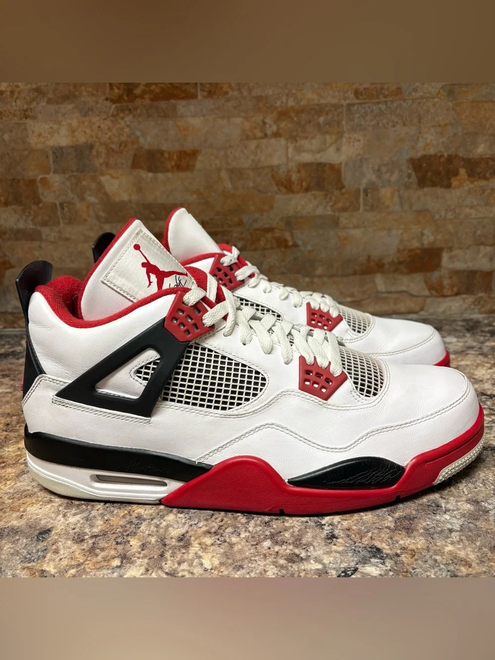 Jordan 4 Retro OG Mid Fire Red 2012 Size 14